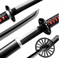 Black Steel Katana Swords